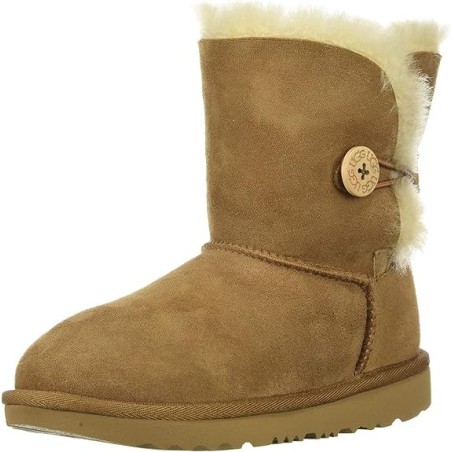 Bottes UGG Enfant Mixte Bailey Button II Doublure Confortable