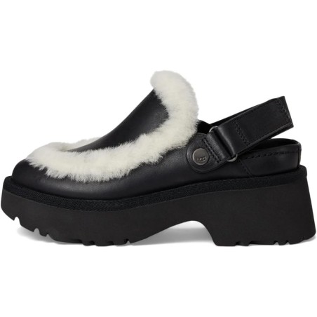 UGG Esmee Leather Clog Style Signature UGG